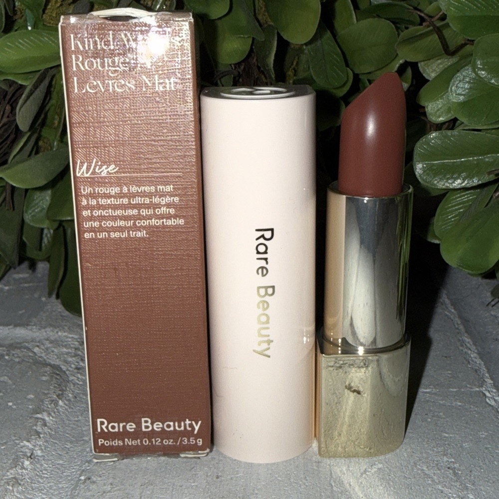 Rare Beauty ~ Kind Words Matte Lipstick ~ Wise~ 0.12‎ oz ~ NIB Selena Gomez